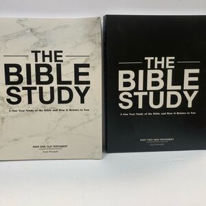The Bible Study Set - Black and White